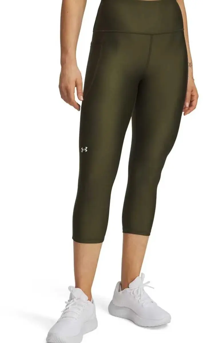 Under Armour Tech Hi Capri Dames Joggingbroek S - Green 308