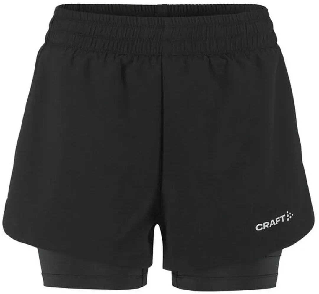 Craft ADV Essence 2-in-1 Shorts 2 Dames Sportbroek