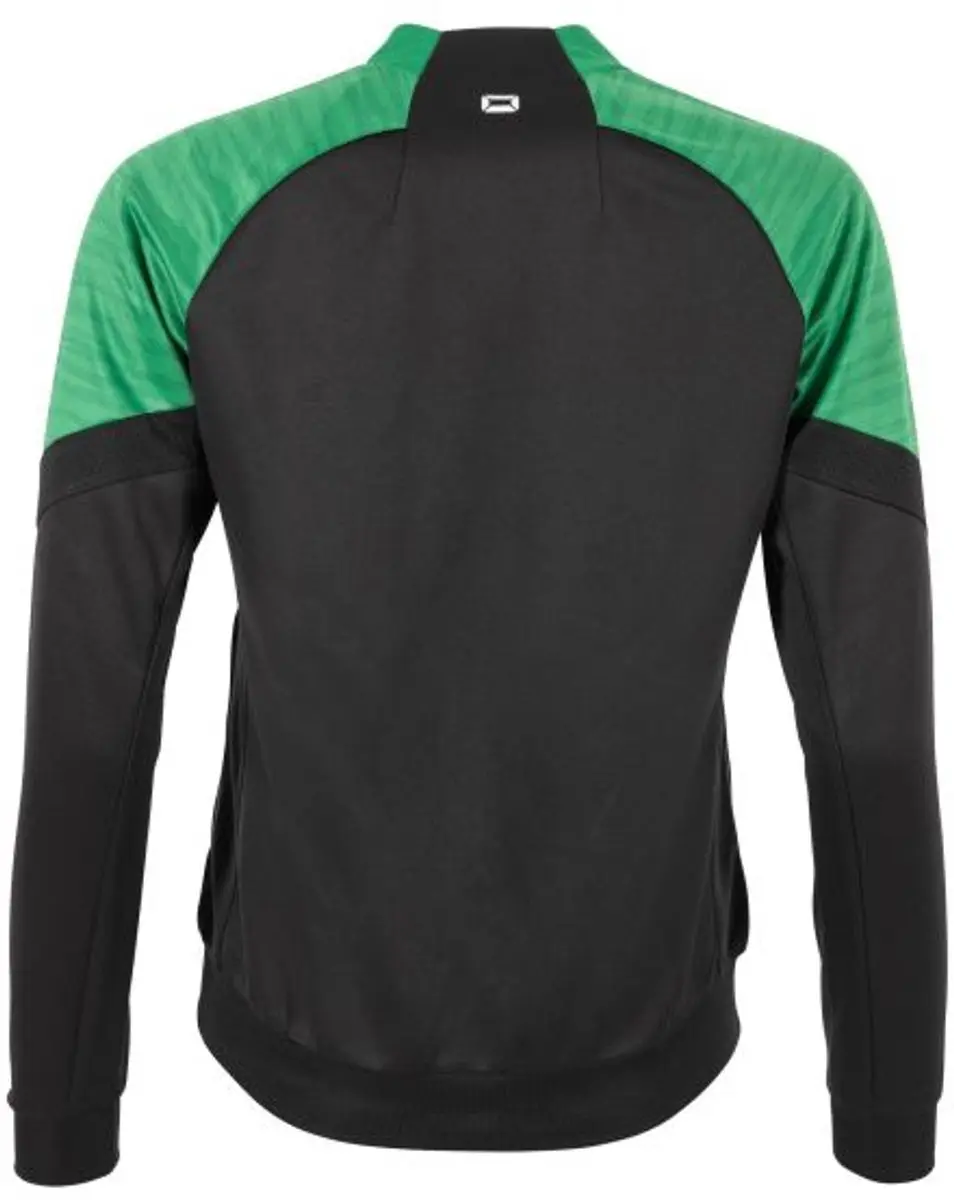 Stanno Bolt Full Zip Top Dames - Maat M - Zwart/ Groen - afbeelding 6 van 6