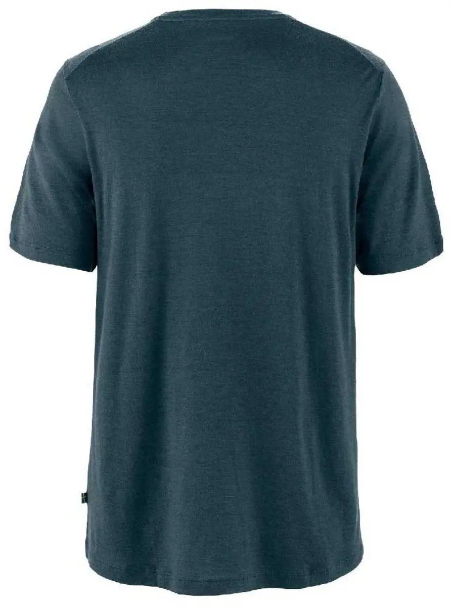 Fjällräven Bergtagen Merino 190 Korte Mouwen - S - Mountain Blue
