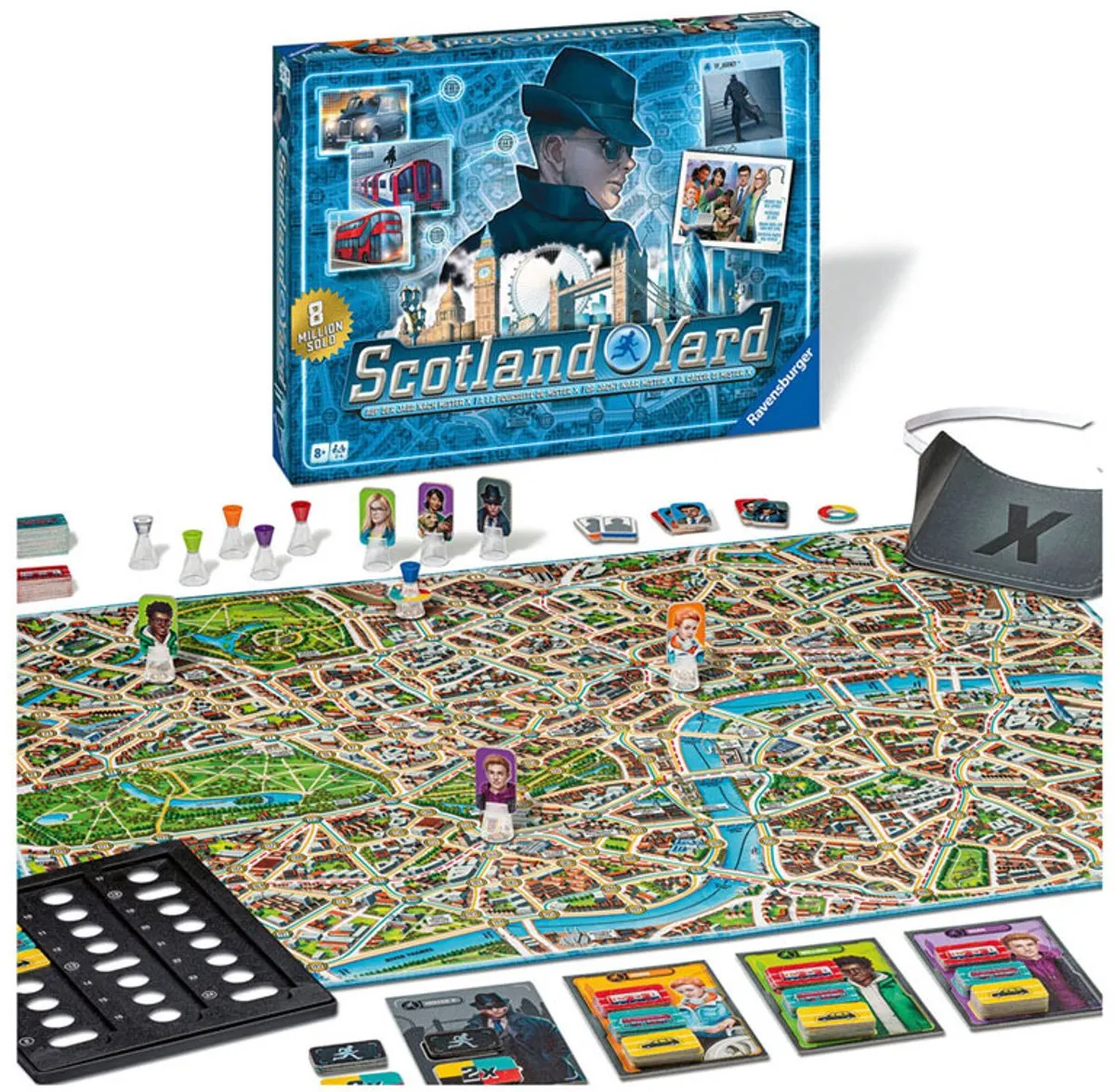 Ravensburger Scotland Yard Bordspel 27515 - 2-4 Spelers