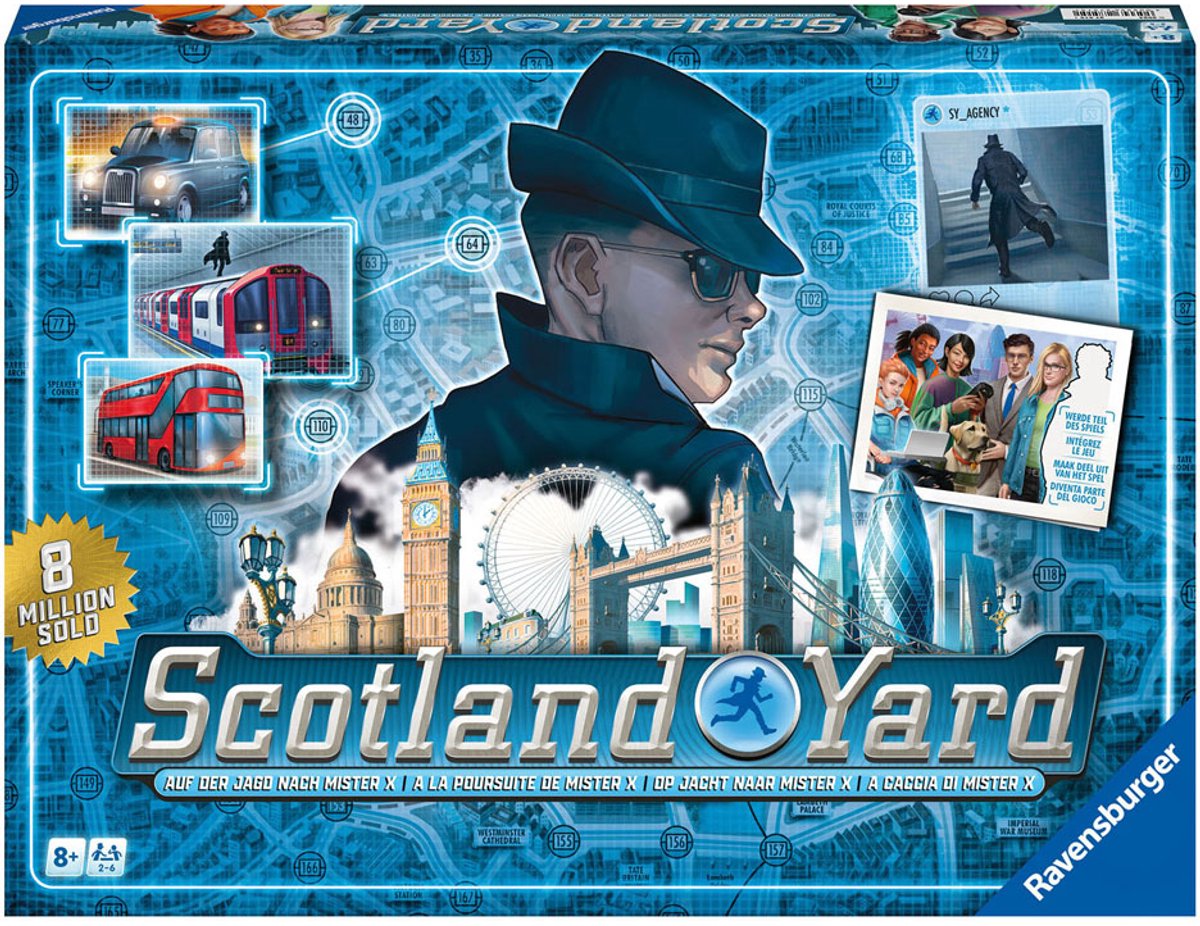Ravensburger Scotland Yard Bordspel