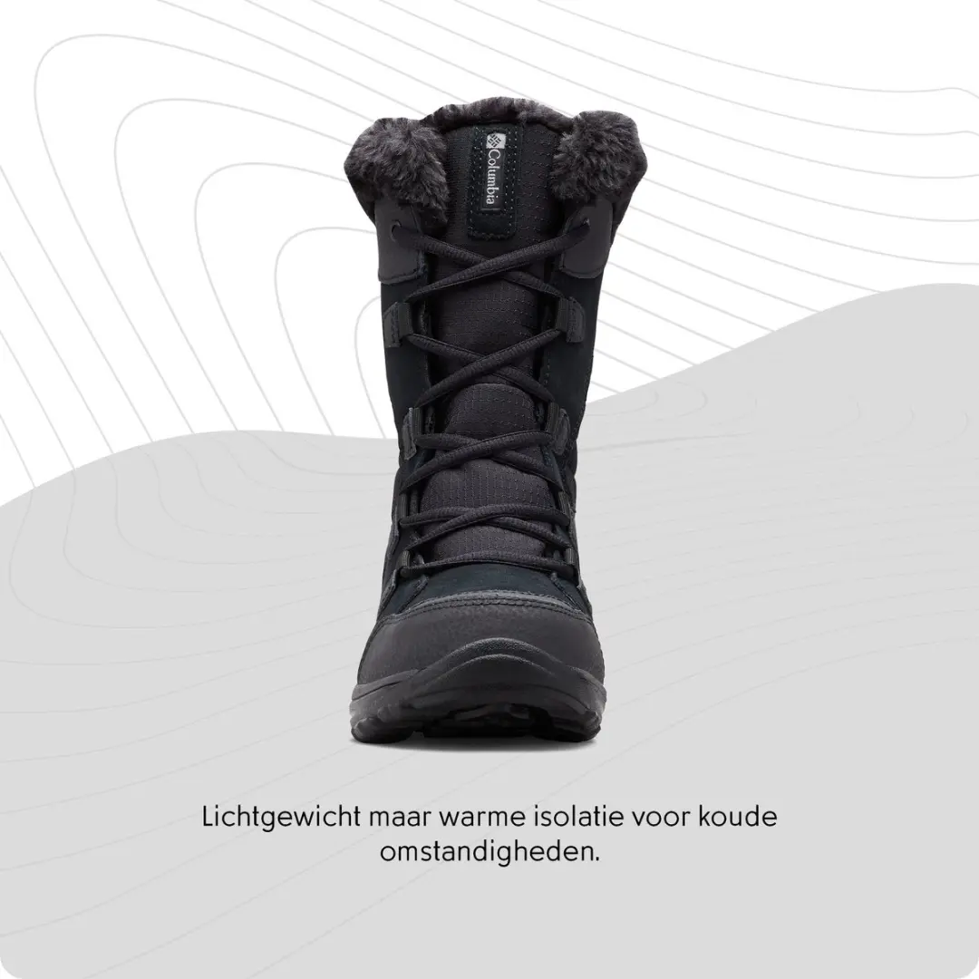 Columbia Ice Maiden II Dames Snowboots 37 - Black/Grey