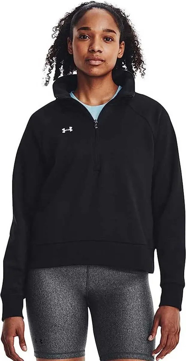 Under Armour UA Rival Fleece Dames Trui - Zwart S