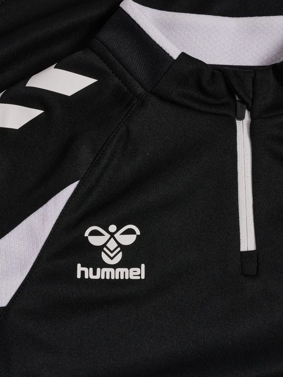 Hummel Hmlcore 2.0 Half Zip Kids Kinder-shirt 152 - Zwart/Wit