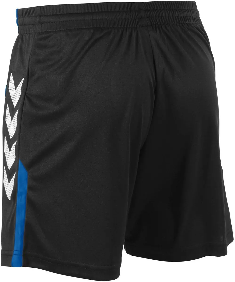 Hummel Aarhus Shorts Sportbroek 152 - Zwart/Blauw