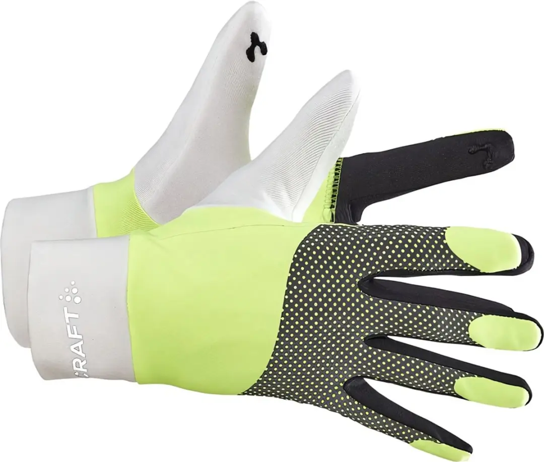Craft Adv Lumen Fleece Handschoenen Geel L