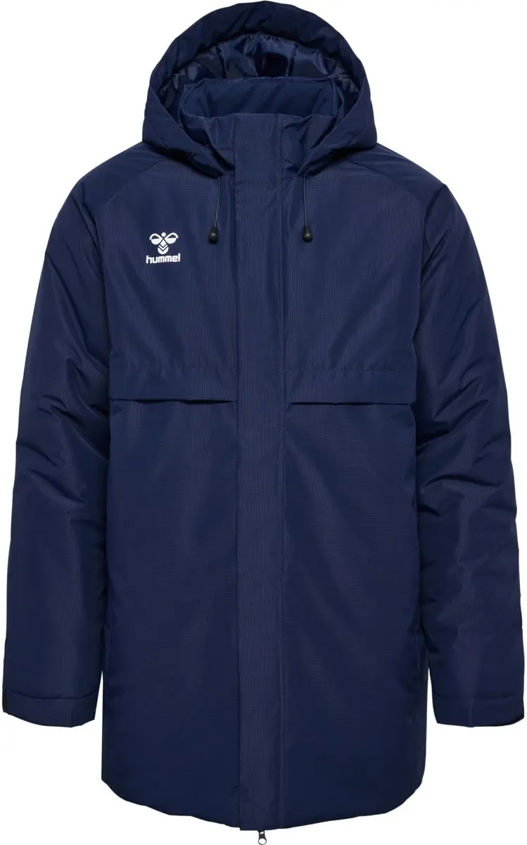 Hummel Go Parka Blauw XL Man