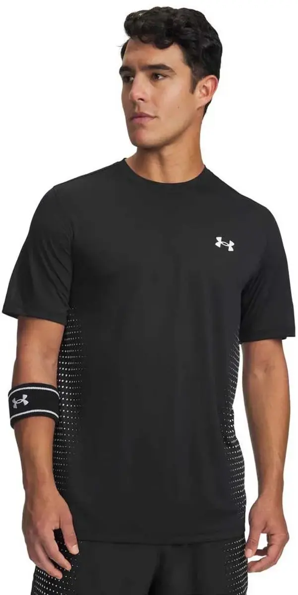 Under Armour UA Tech Play Korte Broek - Zwart/Wit - afbeelding 6 van 6