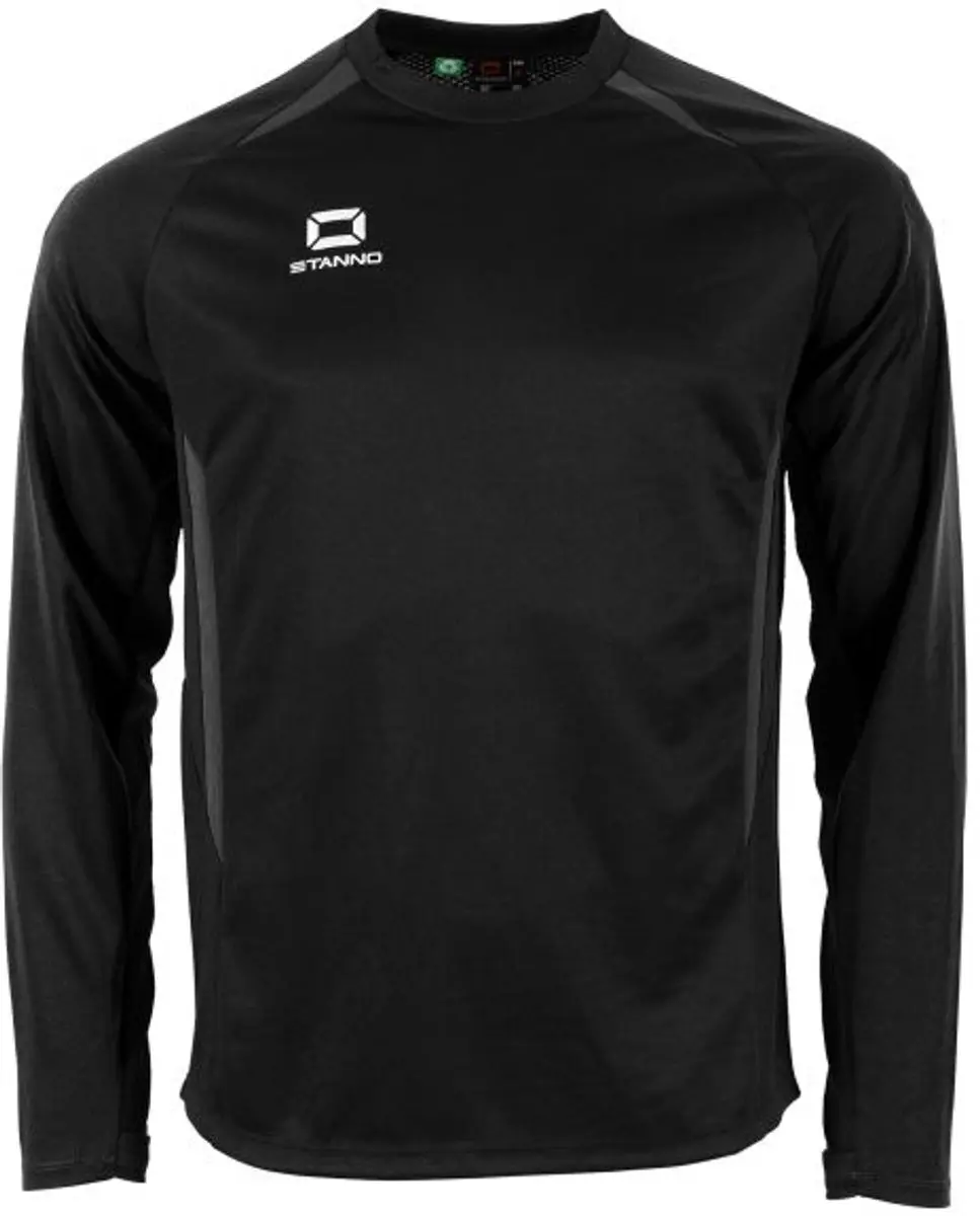 Stanno Stadio Round Neck Top Sporttrui 408042-8900-3XL - XXXL - Zwart