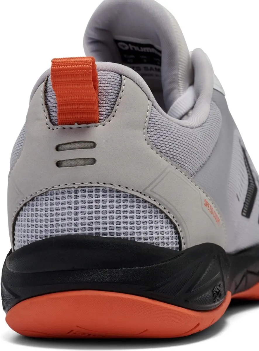 Hummel Handball Speed Court Hallenschuhe 228236 - 38 - Wit/Zwart/Rood