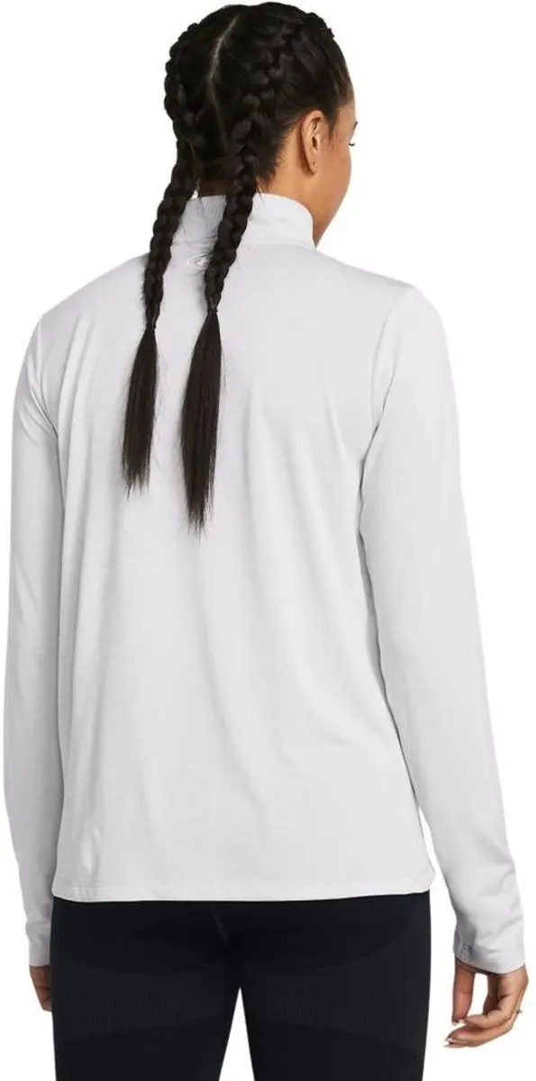 Under Armour Tech 1/2 Zip-Twist Dames Shirt - XXL - Halo Gray