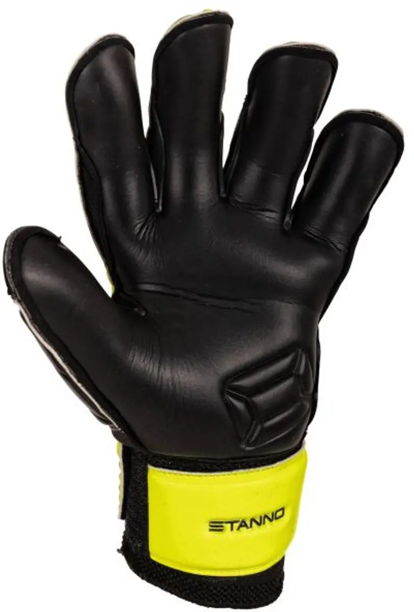 Stanno Hardground Keepershandschoenen V - Maat 7.5 - Geel/Zwart