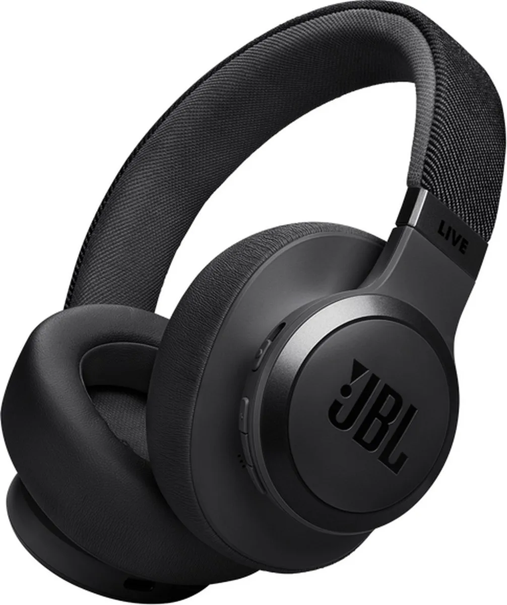 JBL Live 770NC Noise Cancelling Koptelefoon - 65u - Zwart