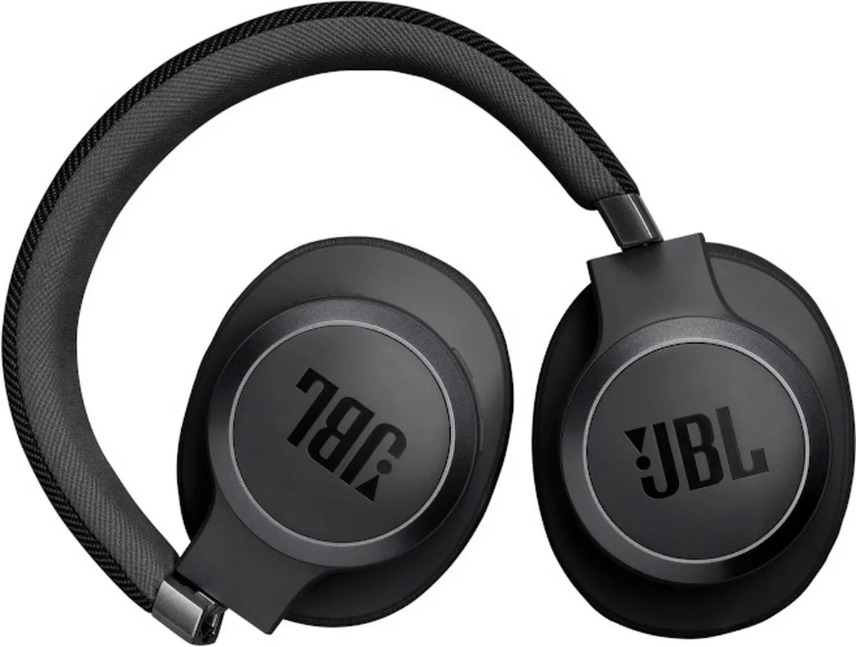 JBL Live 770NC Noise Cancelling Koptelefoon - 65u - Zwart