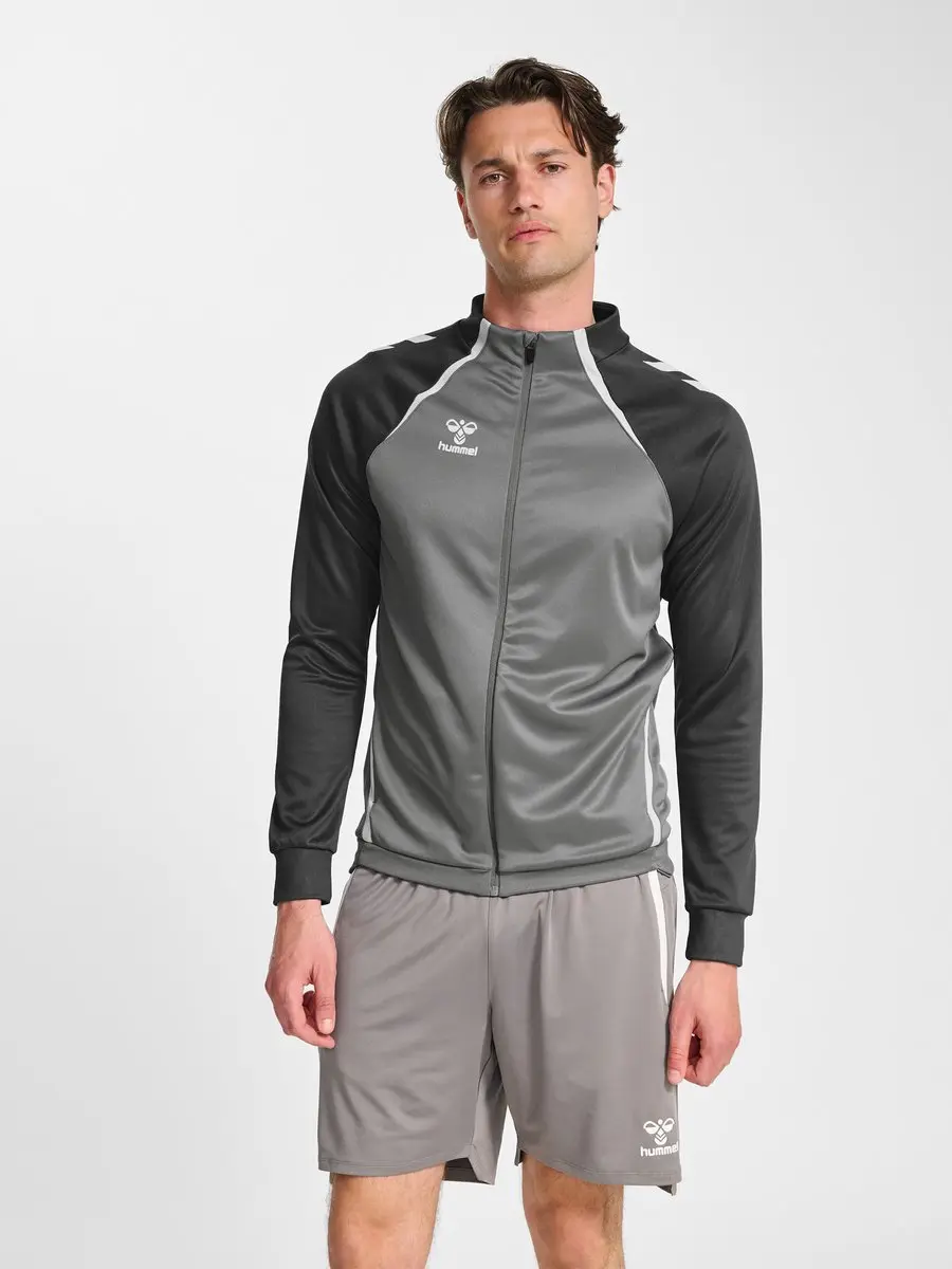Hummel Lead 2.0 Trainingsjack Heren - Grijs - XL