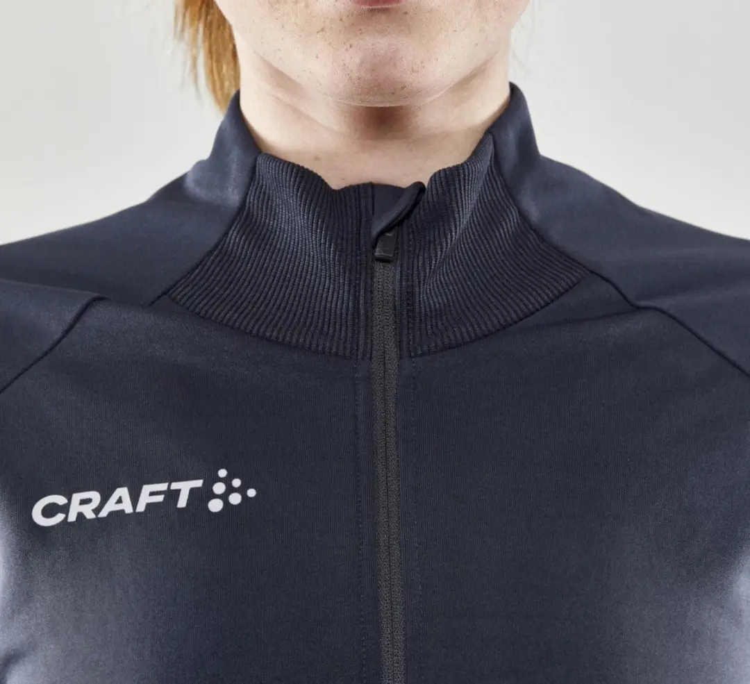 Craft Evolve Full Zip Sportvest L - Donkergrijs