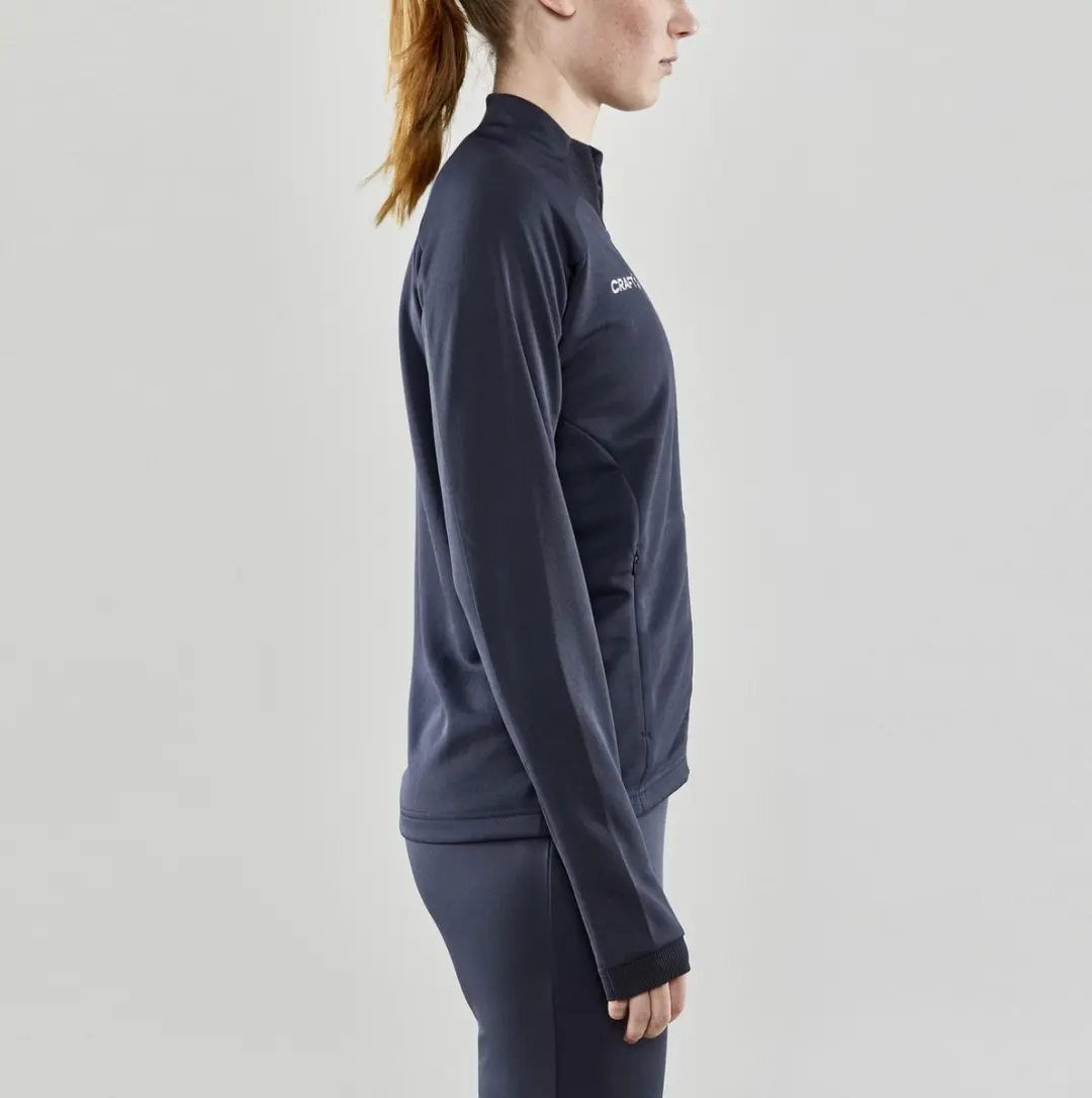 Craft Evolve Full Zip Sportvest L - Donkergrijs