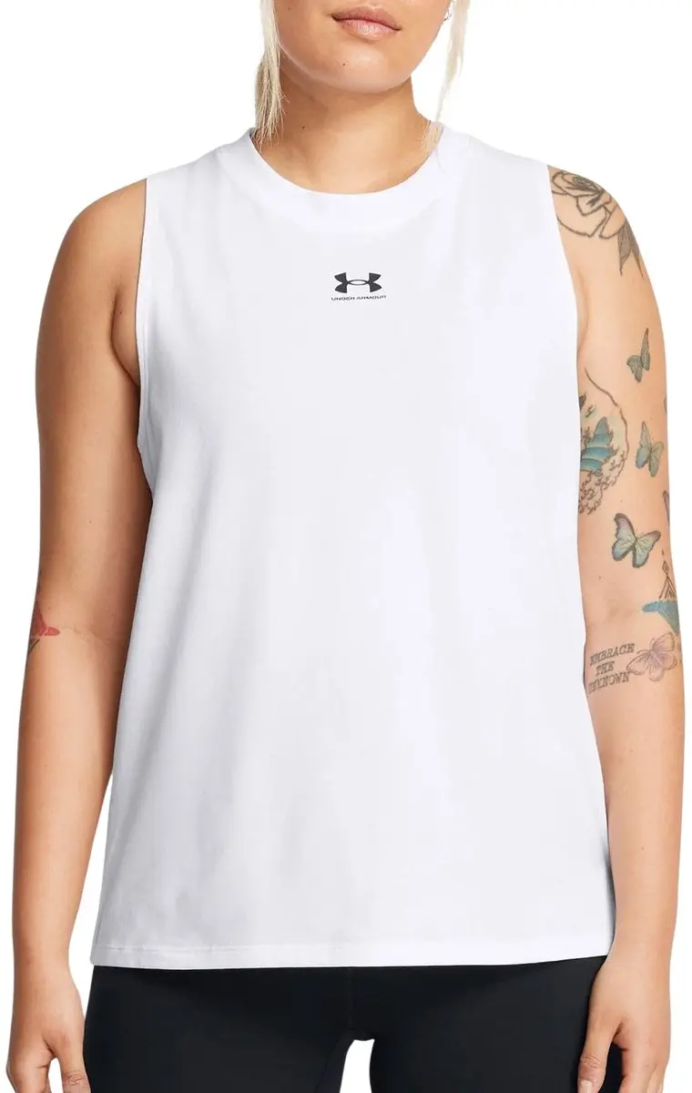 Under Armour UA Rival Muscle Tank Dames Sporttop L