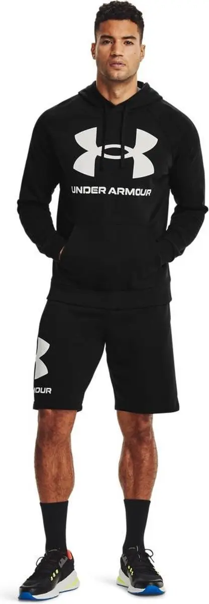 Under Armour Rival Fleece Heren Trui XXL - Zwart - afbeelding 6 van 6