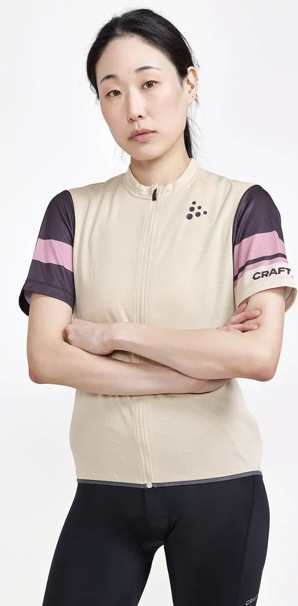 Craft Core Endur Logo Jersey W L - Ecru Slate