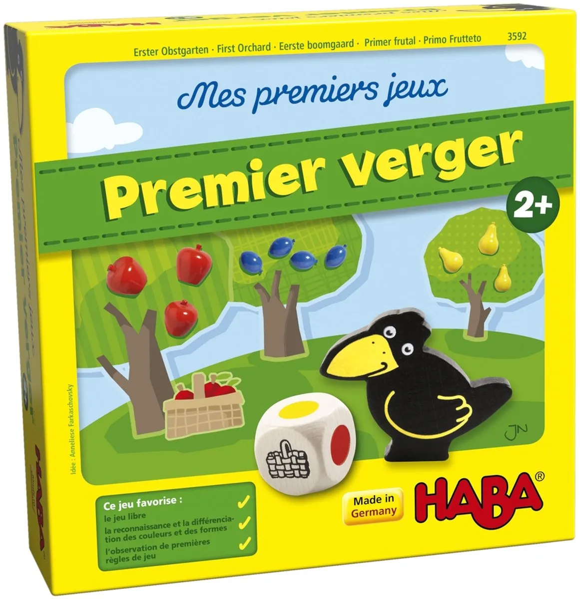 Haba Mes Premiers Jeux Premier Verger