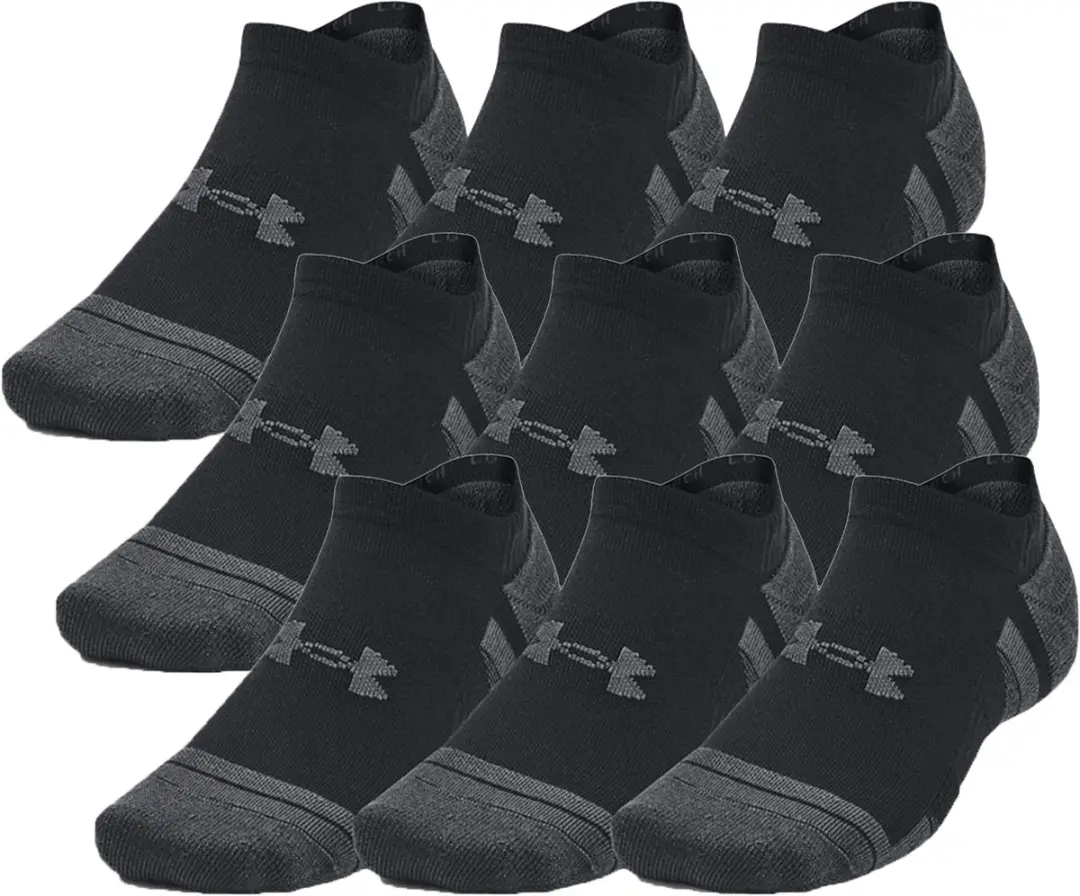 Under Armour UA Performance Tech 3pk Sportsokken