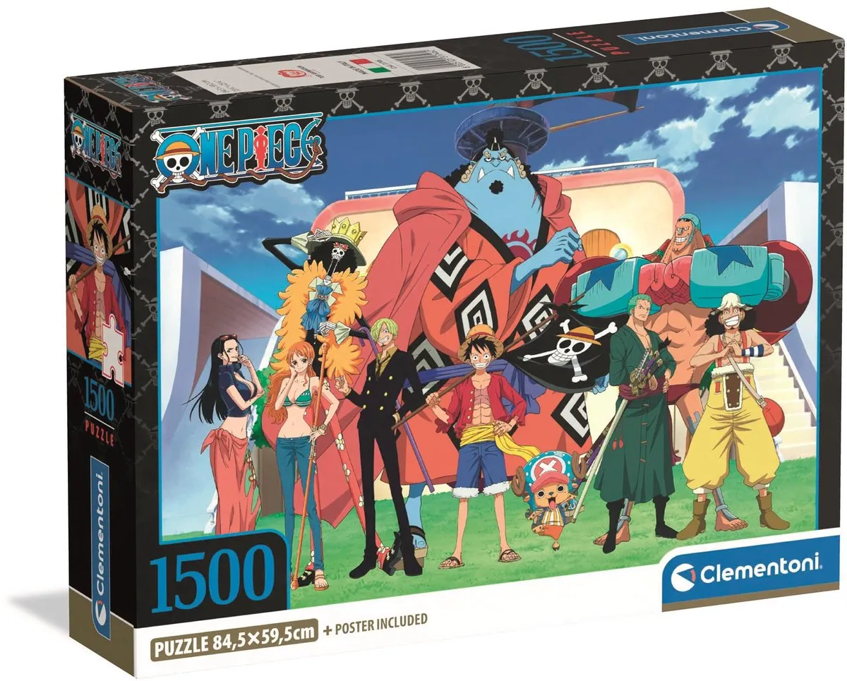 Clementoni One Piece Puzzel 1500 Stuks