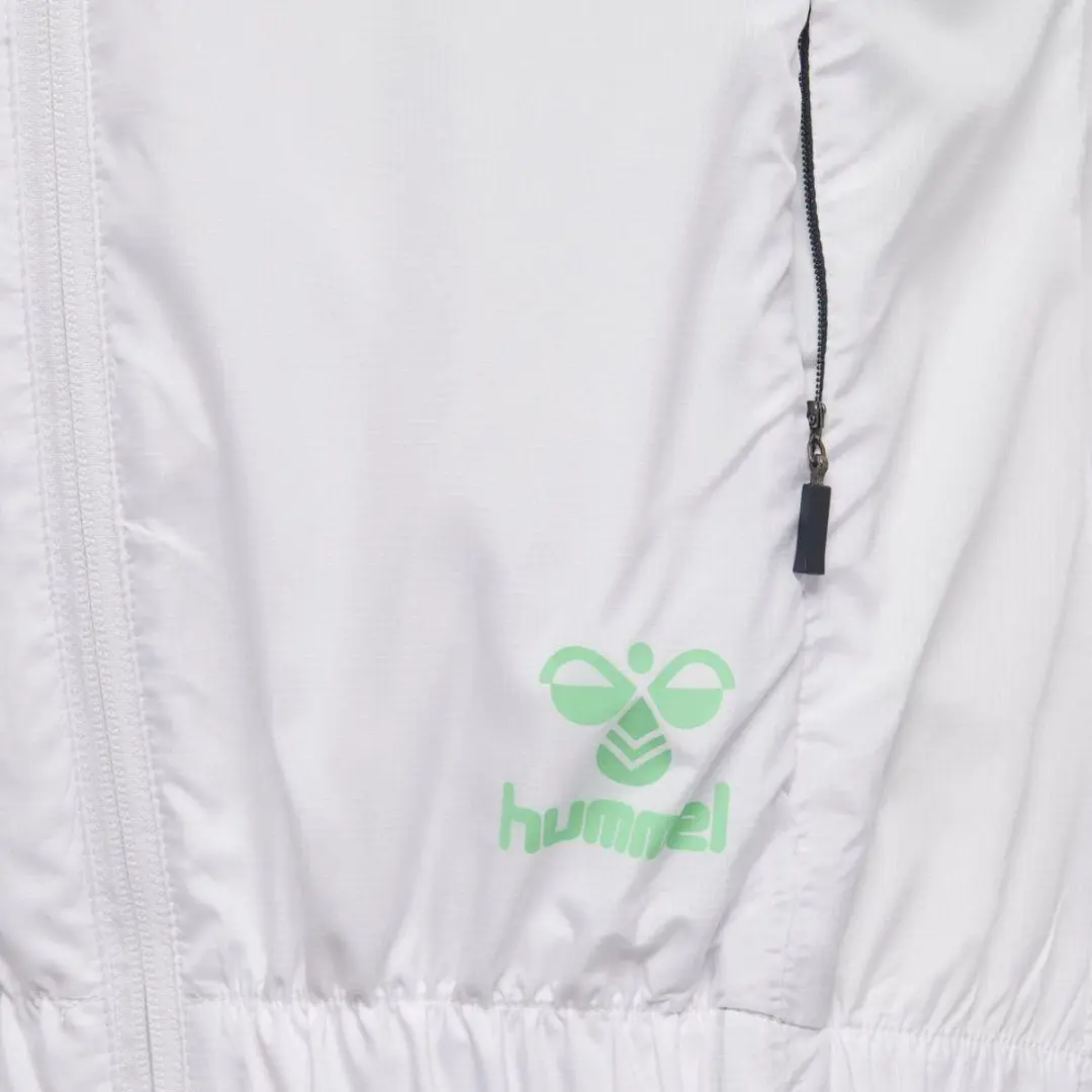 hummel Trophy Zip Jacket Dames - XS - Wit