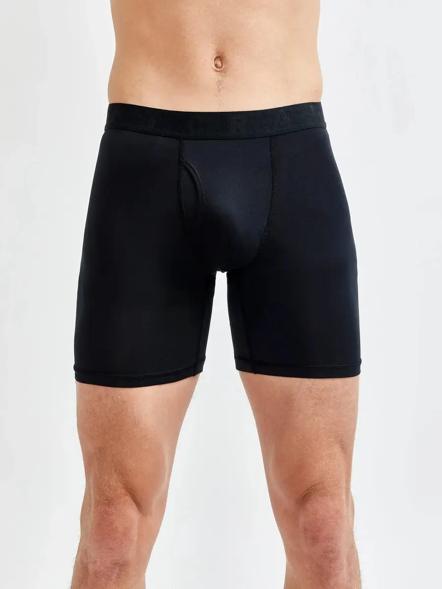 Craft Active Boxer 6-Inch 2-Pack - Heren - Zwart