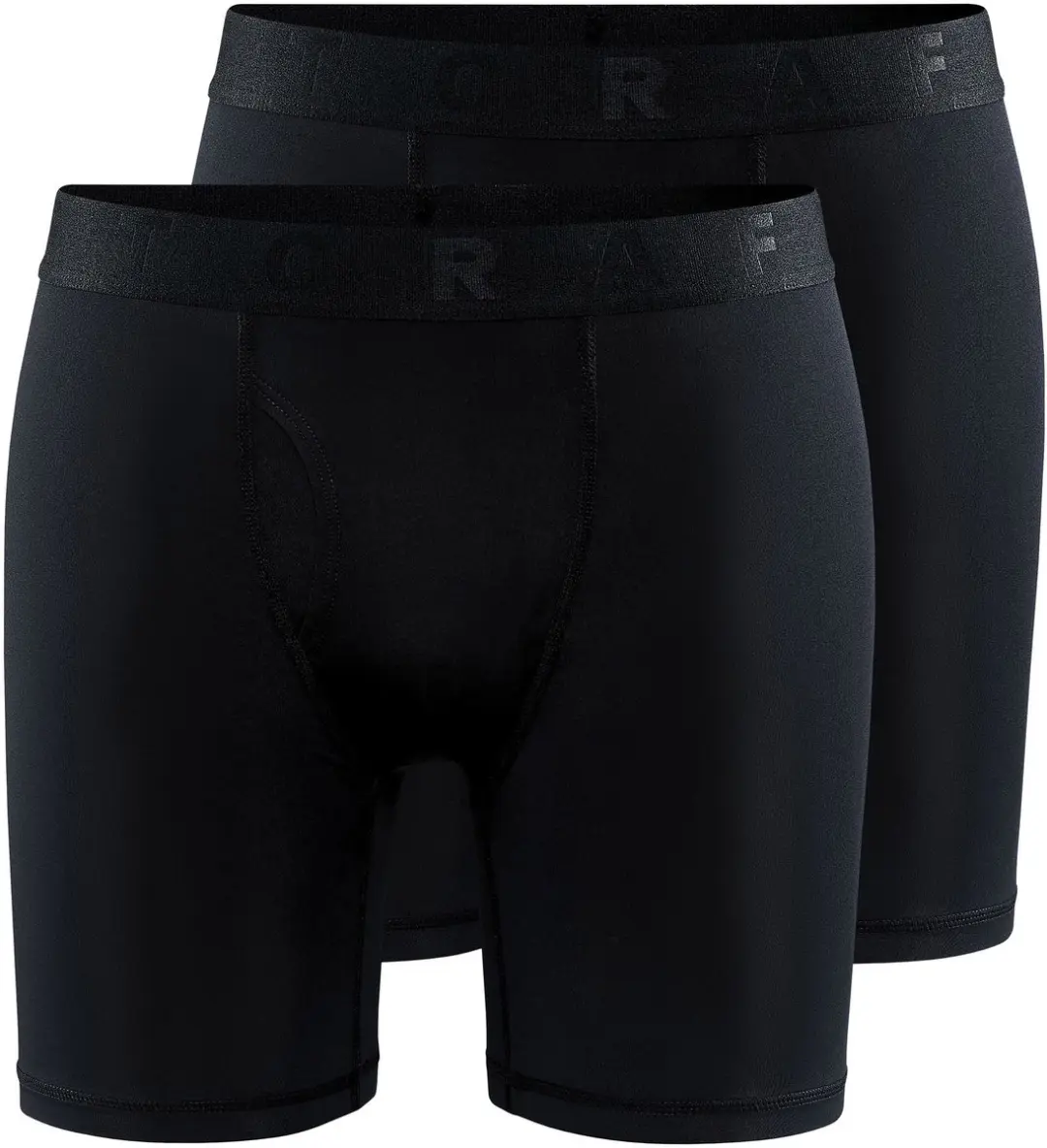 Craft Active Boxer 6-Inch 2-Pack - Heren - Zwart