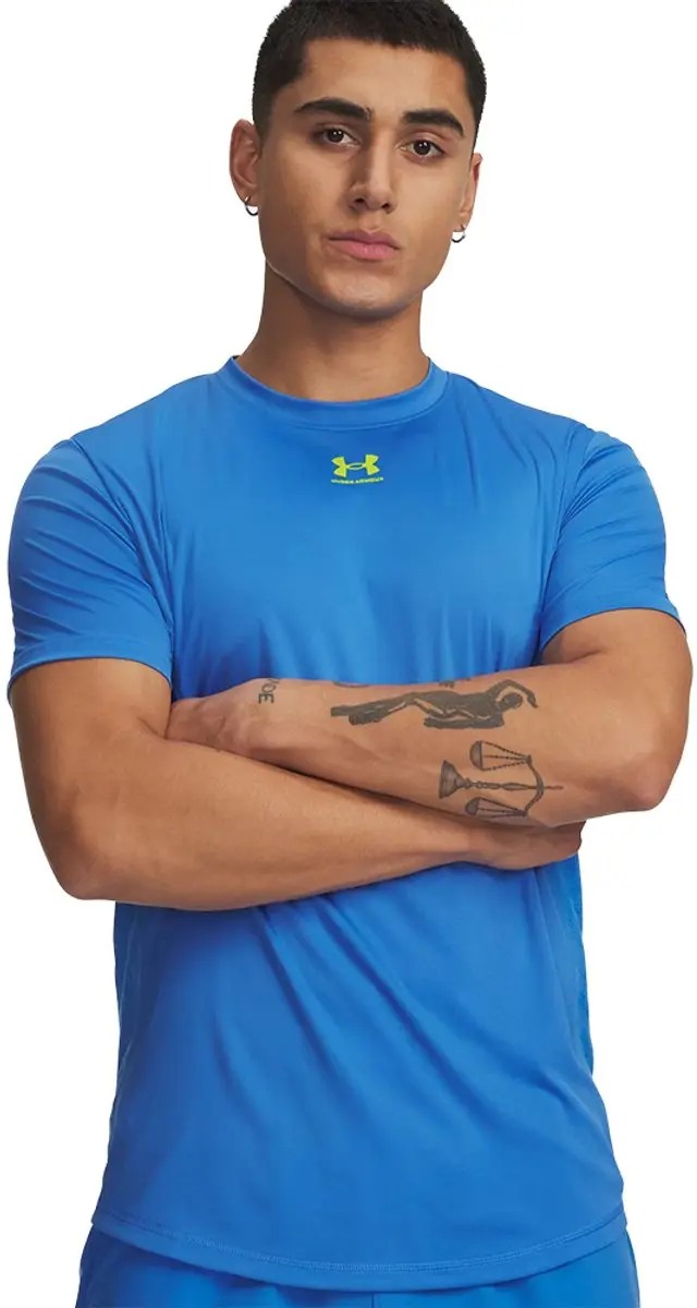 Under Armour Challenger Pro T-shirt - Blauw/Zwart S - afbeelding 6 van 6