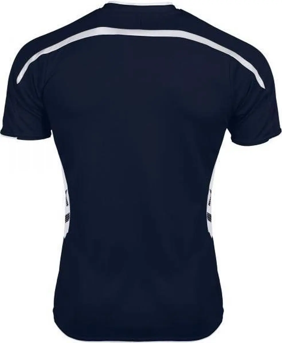 Hummel Preston Shirt - Korte mouwen - Maat M - Navy