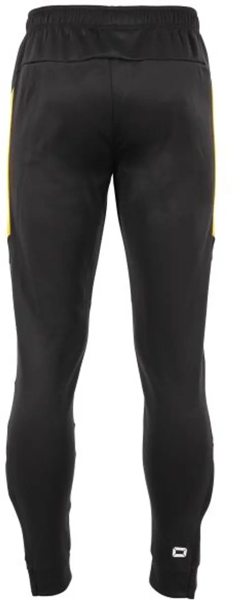 Stanno Bolt Pants Sportbroek 116 - Zwart/Geel - afbeelding 6 van 6