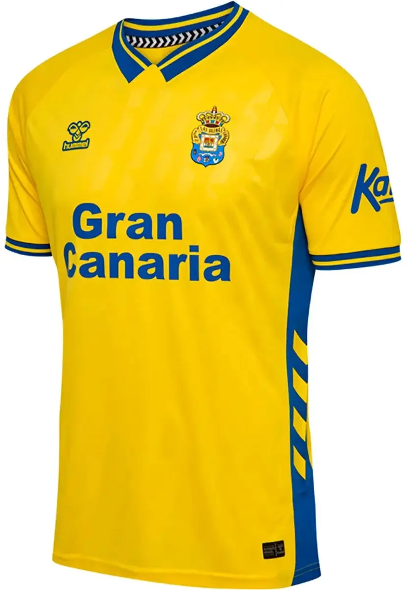 Hummel Ud Las Palmas Thuis T-shirt - Geel - S - afbeelding 6 van 6