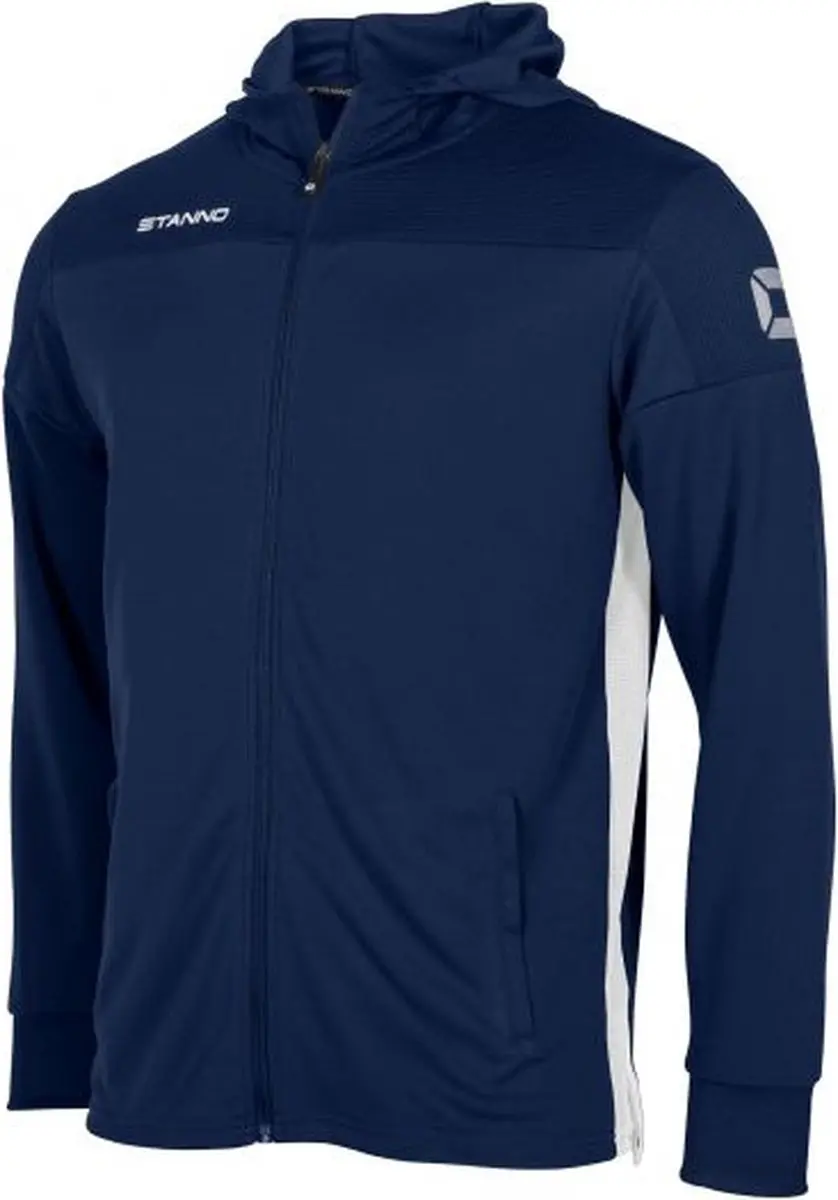 Stanno Pride Full Zip Hooded 128 - Navy/Wit
