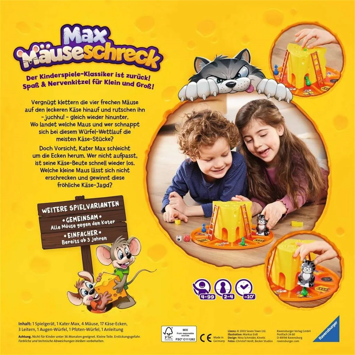 Ravensburger 24562 Familie Bordspel - 2-4 Spelers