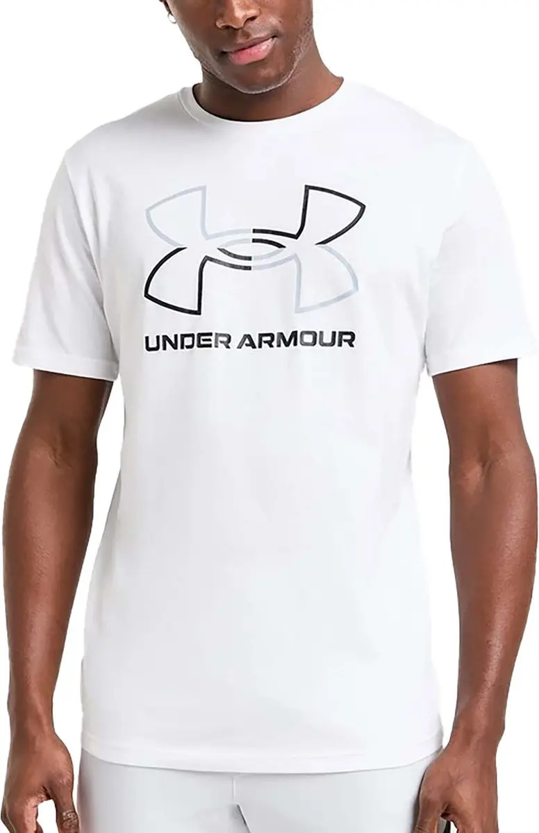 Under Armour UA GL Foundation Update Heren Sportshirt - Wit/Grijs/Zwart