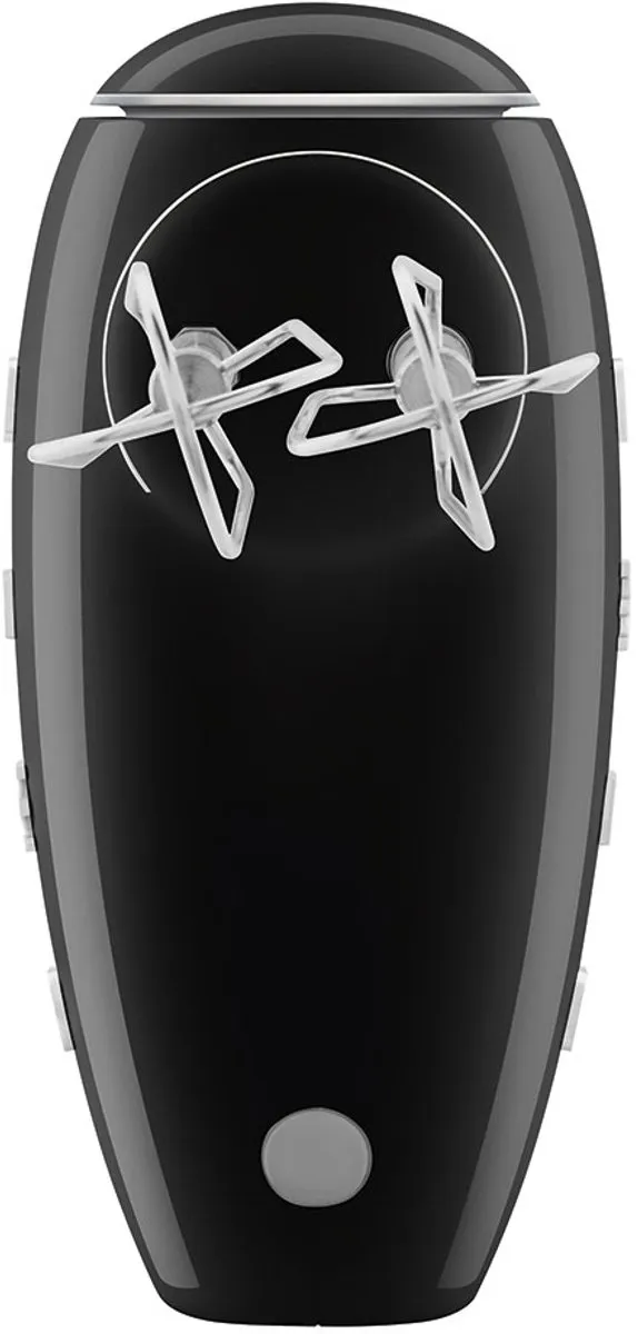 Smeg HMF01BLEU Handmixer - 250W - 9 Snelheden - Zwart