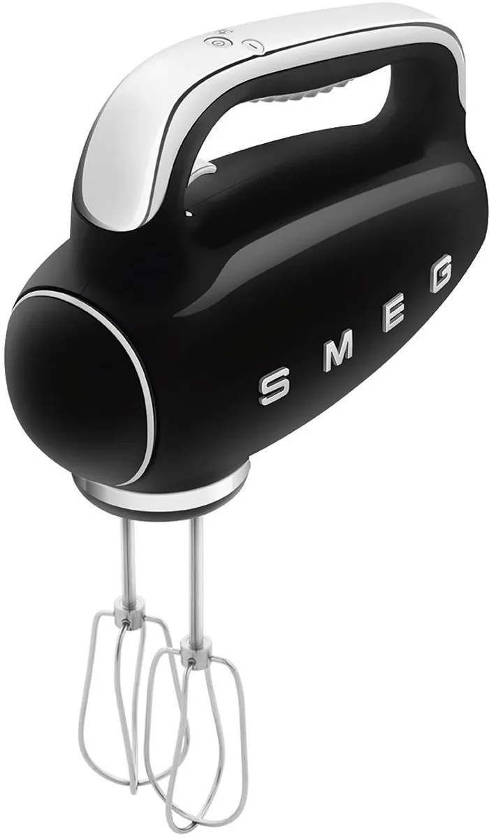 Smeg HMF01BLEU Handmixer - 250W - 9 Snelheden - Zwart