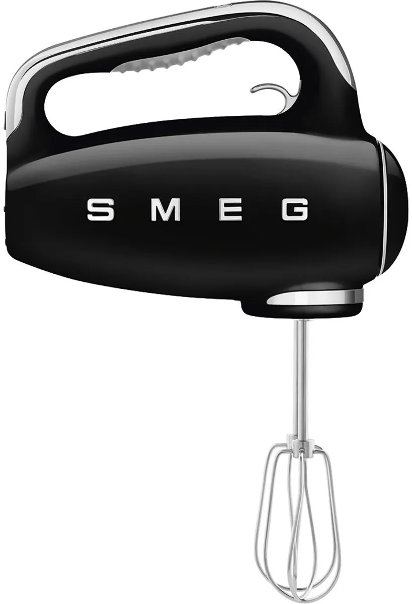 Smeg HMF01BLEU Handmixer - 250W - 9 Snelheden - Zwart
