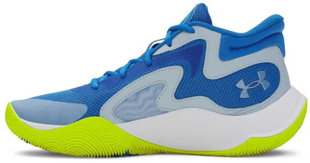 Under Armour Jet 25 Basketbalschoenen - Blauw - Maat 43