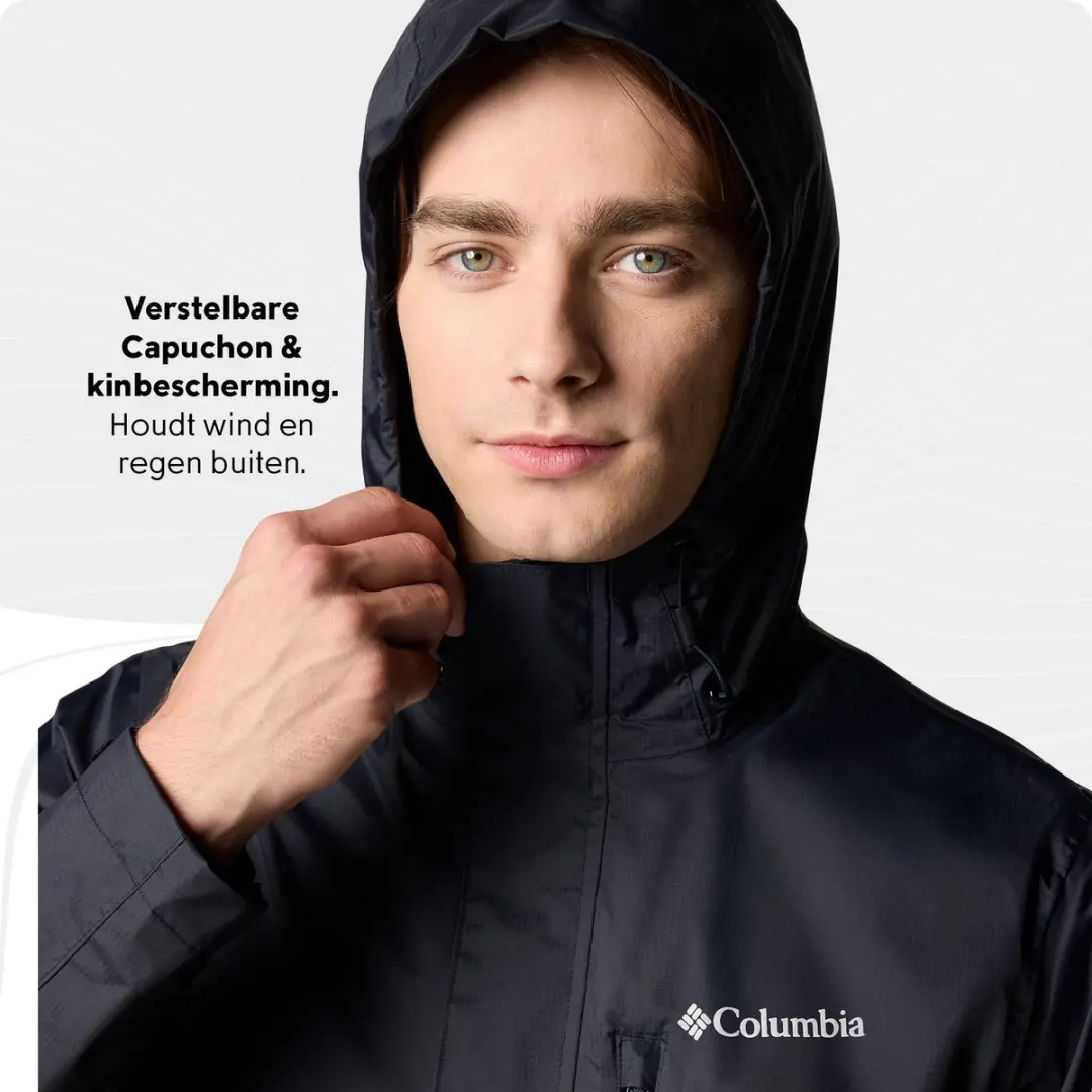 Columbia Pouring Adventure III Jas - Herfst - XXL - Zwart - afbeelding 6 van 6