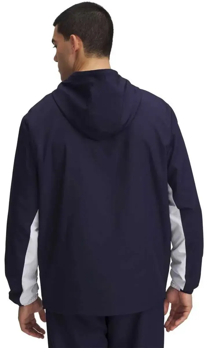 Under Armour Rival Woven Windbreaker Heren - Maat M - Navy