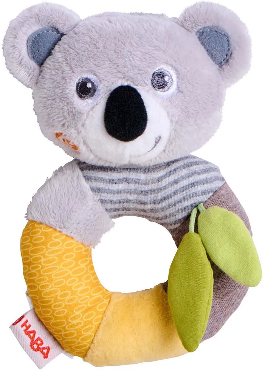 Haba Rammelaar Knuffel Koala - Multi kleuren - afbeelding 6 van 6