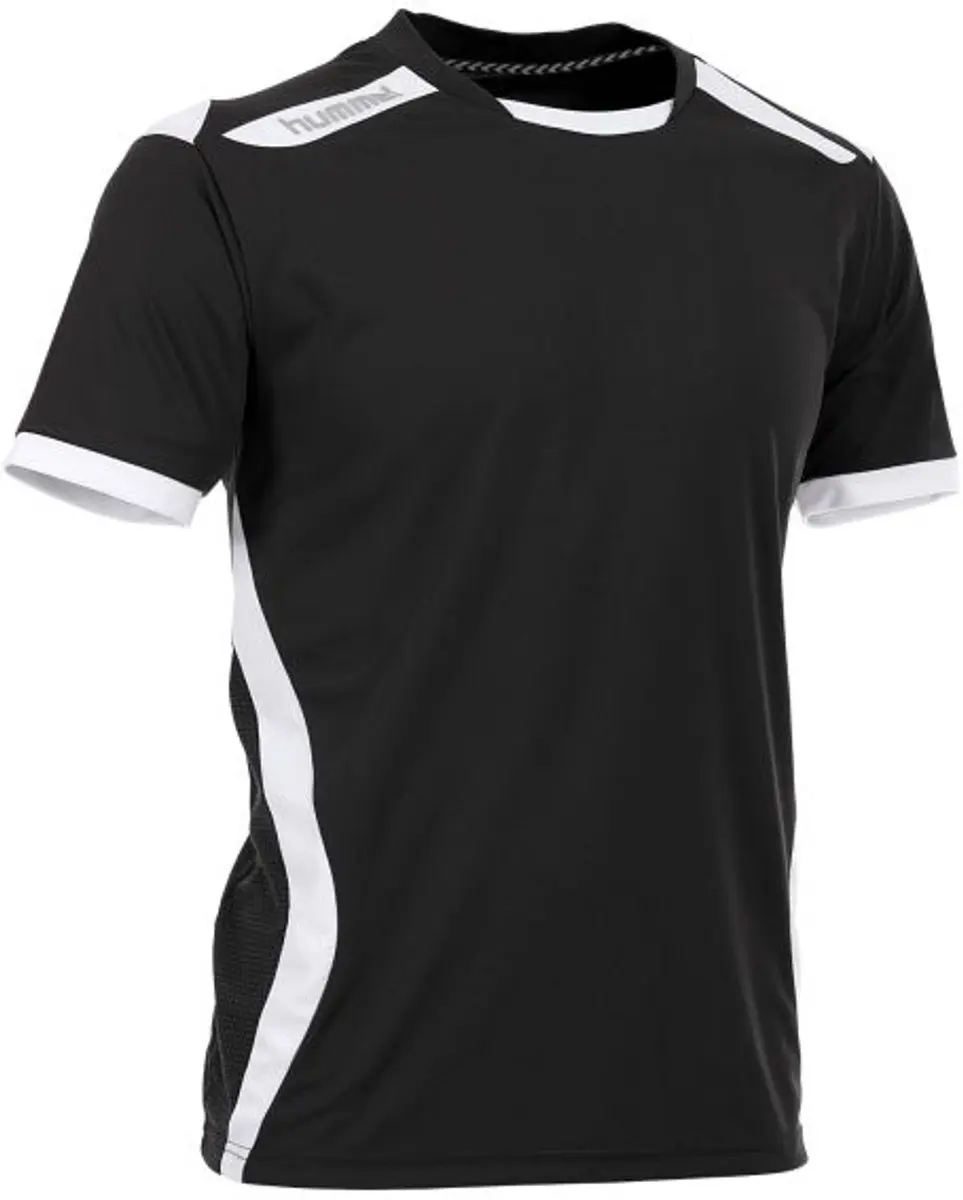Hummel Club S/S Sportshirt Kids 128 - Zwart