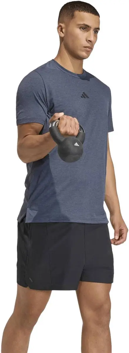 adidas Aeroready Training Shirt Heren XL - KA7288 - Donkerblauw/Grijs
