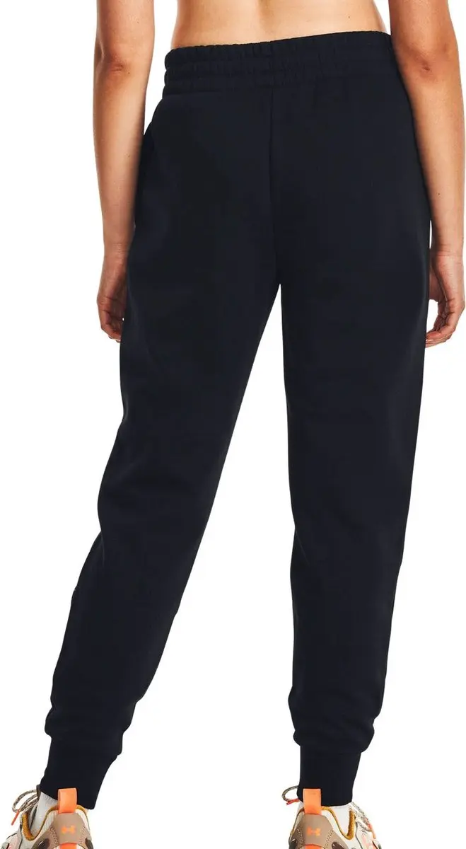 Under Armour UA Rival Fleece Jogger Dames - Zwart/Wit - M