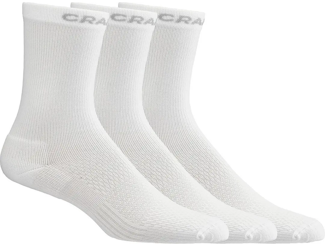 Craft Active High 3 Sportsokken - Wit - 34/36