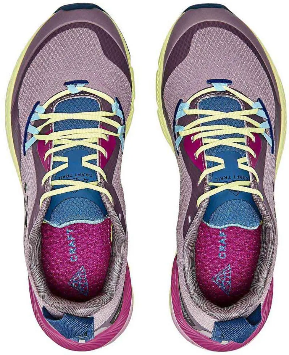 Craft ADV Nordic Speed 2 194722 Damen Laufschuhe - UK 4 - Geel/Lila